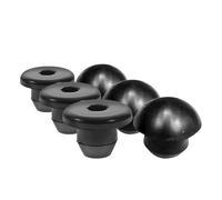 Veemoon 6 Tapones de Aceite Hidráulico de Goma para Gato de Piso Tapones de Llenado y Sellado Eficaz 6 Piezas Compatibles para Reparación y Mantenimiento Industrial