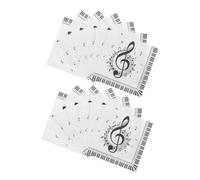 Veemoon 60piezas Servilletas Notas Musicales Para Fiestas Servilletas Desechables Temática Musical Para Cumpleaños Decoración De Boda Vajilla y Bebidas