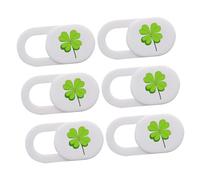 Veemoon 6piezas Cubiertas Ultrafinas para Cámara Web Diseño Protector Privacidad Abs Fácil Uso Compatible Laptops