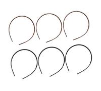 Veemoon 6piezas Diademas de Plástico Duro Dientes Cabello Tocado Creativo para Niñas y Mujeres de Diadema Antideslizante para Uso Diario