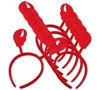 Veemoon 6piezas Diademas Langosta y Cangrejo Para Adultos Accesorios Disfraz Langosta Cómodos y Ligeros Para Fiestas Reuniones Familiares y Eventos Cosplay Tocados Pelo Fiesta Para Amantes