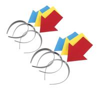 Veemoon 6piezas Divertida Diadema Flechas para Niñas Accesorio de Cabello Novedoso para Festivales para Sesiones de Fotos Accesorios Extravagantes para Conciertos