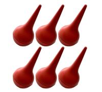 Veemoon 6piezas Unidades De Perillas De Succión Multifuncionales Para Bebés Limpiador Nasal Seguro Con Diseño Ergonómico y Protector Antigolpes Adecuado Para Eliminar Mocos y Polvo Instrum