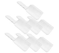 Veemoon 7piezas Peine para Peinar Curvo de Barbero Peine Moldeador Profesional para Corte de Cabello Herramienta de Peinado para Desvanecer y Difuminar para Salón de Peluquería