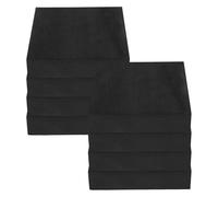 Veemoon 8 Láminas Autoadhesivas de Espuma EVA Antideslizantes y Antivibración para Muebles Color Negro 10X10X2 CM Almohadillas Protectoras Ideales para Uso Doméstico y Cocina