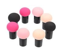 Veemoon 8 Piezas Maquillaje Forma de Hongo Borla de Polvo Esponja para Sombras de Ojos Maquillaje Herramienta para Niñas Esponja Soplos de Polvos