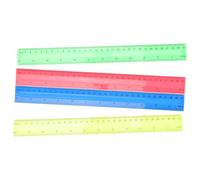 Veemoon 8 Piezas Regla de para Estudiantes Regla de Medición de Escolares de Dibujo Herramienta de Medición Práctica y Ligera