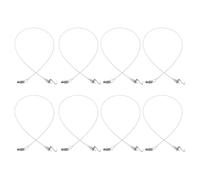 Veemoon 8juegos Ganchos para Marcos de Fotos Kit Alambre Resistente para Colgar Cuadros de Adecuado para Exhibiciones Galerías de Arte Espejos y Marcos de Fotos