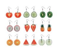 Veemoon 9 Pares Pendientes de Creativas para Mujeres de Aretes Colgantes y Decoración de Oídos Atractiva