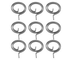 Veemoon 9 resortes para cerradura de puerta, bobina de torsión de acero de | Muelle de reparación para cerradura de puerta, para manija o pestillo, apto para puertas interiores y exteriores, compatible