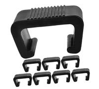 Veemoon Abrazaderas para Sofá De Ratán 8 Piezas Clips para Muebles De Mimbre Sujetadores Resistentes para Exteriores Clips De Sujeción para Muebles De Jardín y Patio Seccionales