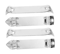 Veemoon Abridor De Botellas Multiusos Pequeño De Acero Inoxidable, Kit Portátil De 4 Piezas Para Abrir Frascos, y Latas, Herramienta Compacta Para Uso Médico e Industrial