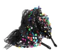 Veemoon Accesorios Cabello Retro Tocados Lentejuelas Para Fiesta Tocados Para Mujer Boda Festival