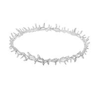 Veemoon Accesorios Cabello Tiara de Fiesta Tiara Medieval para Rey Accesorios Renacentistas para Tocado de Diosa para Mujer Diadema de Espinas para Tocado Renacentista