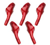 Veemoon Accesorios de Joyería Coral Rojo 5 Piezas 4-7 Cm Colgantes de Rama para DIY Collares y Pulseras Suministros para Hacer Collares Mujer Niña