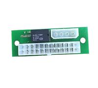 Veemoon Adaptador De Fuente De Alimentación Doble Addpsu Pin Molex Pin Placa De Inicio para Gestión De Energía Adicional Tarjetas Gráficas y Discos Duros Instalación Sencilla Cinta