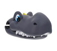 Veemoon Adorno para Manillar de Bicicleta Infantil, Decoración de Silicona Gris Cabeza de Dinosaurio, Pieza Decorativa para Scooter y Patinete, Accesorio Seguro y Duradero Aire Libre