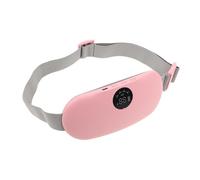 Veemoon Almohadilla Térmica Menstrual Recargable 1 Unidad Cinturón Masajeador De Cintura Eléctrico Con Calentamiento Rápido y Adaptación Cómoda Para Alivio Abdominal Durante Menstruación y Cólicos