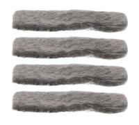 Veemoon Almohadilla Térmica Repuesto para Calentadores de Manos y Pies, 4 Piezas, Fibra de Vidrio Gris, Compatible, Inserto Calefactor Portátil para Uso Interior y Exterior,