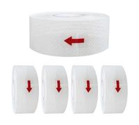 Veemoon Almohadillas Absorbentes Adhesivas para Sudor 5 Unidades Tiras de Tela No Tejida Hipoalergénicas Blancas Protección para Cuello y Sombrero Uso Diario y Actividad Física