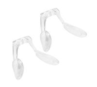 Veemoon Almohadillas Nasales Antideslizantes Gafas de Silicona de Almohadillas Nasales 2 Piezas Compatibles Gafas de Sol Mayor Estabilidad