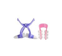 Veemoon Almohadillas y Pinza Nasal de Silicona 2 Piezas para Moldear y Levantar la Nariz, Corrector Facial sin Afectar la Respiración, Uso para Belleza y Cuidado Personal