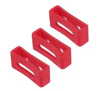 Veemoon Anillo de Silicona para Correa de Reloj Compatible Ga110 Gd Ba, Retenedor Flexible Rojo 22mm para Hombres Uso Diario Paquete de 3 Unidades