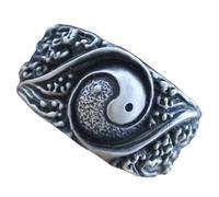 Veemoon Anillo De Taoísta Anillo Retro Feng Shui Para Hombres y Mujeres Joyería De Decoración Para y Especiales