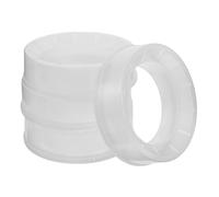 Veemoon Anillos de Repuesto para Cubo de Pañales, 4 Piezas, Plástico Resistente, Diseño Delgado Compatible con Cubos de Basura para Pañales, Sistema de Bloqueo Antiolor para Uso en