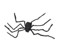 Veemoon Araña de Peluche Negra para Halloween, Juguete de Broma Espeluznante, Decoración de Fiesta Realista, Suministros para Halloween, Accesorio de Felpa Adecuado para Hogar y Eventos