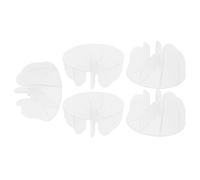 Veemoon Aspas de Repuesto para Secador de Pelo 5 Piezas Accesorio de Plástico Resistente para Motor de Secador Compatible para Uso Profesional y Doméstico Pieza de Ventilador Duradera