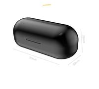 Veemoon Auriculares Inalámbricos Binaurales Estéreo con Micrófono Auriculares Deportivos Impermeables y Livianos Negro Reducción de Ruido y Sonido de Alta Definición