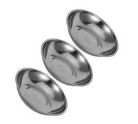 Veemoon Bandeja para Báscula Electrónica de Cocina 3 Piezas Acero Inoxidable 25 CM para Hornear Medir Alimentos Precisión Alta y Uso Doméstico Profesional