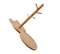 Veemoon Bandeja Portallaves de Madera Natural Soporte Multifunción para Joyas y Llaves Organizador Decorativo para Escritorio y Hogar Pequeño