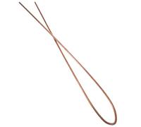 Veemoon Barra Redonda de Cobre Puro 99,9% T2 Diámetro 5 Mm Longitud 1 Metro Varilla de Cobre para Metalurgia y Manualidades Varillas para Conexión a Tierra y Radiestesia