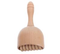 Veemoon Bastón De Masaje De Madera Rodillo Para Masaje De Acupuntura y Circulación Linfática, Adecuado Para Relajación Corporal y Uso En Yoga