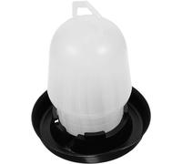Veemoon Bebedero Automático para Pollos y Aves de Corral Dispensador de Agua Capacidad de 075 Kg Diseño Base Negra y Clip para Gallinas Patos y Codornices