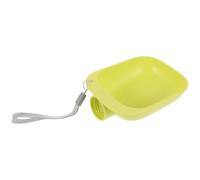 Veemoon Bebedero Portátil para Perro Adaptador para Botella de Agua Antigoteo Salpicaduras Color Verde Kit para Viaje y Uso al Aire Libre