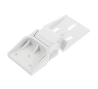 Veemoon Bisagra del Congelador Horizontal, Reemplazo Bisagra del Congelador, Plástico Blanco, Cierre Automático, para Refrigeradores Rv y Congeladores Pequeños, Bricolaje