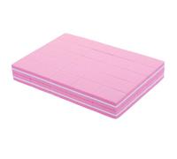 Veemoon Bloques Pulidores y Limas de Uñas Esponja 50 Piezas Mini Rosa para Manicura Profesional y Principiantes Cuidado Uñas Naturales y Acrílicas Herramientas Portátiles de Pulido