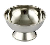 Veemoon Bol de Afeitar Acero Inoxidable Reutilizable con Base Antideslizante para Hombres Taza para Espuma de Afeitar de Gran Capacidad