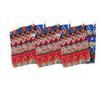 Veemoon Bolsa de Almacenamiento Cordón Color Aleatorio Paquete de 6 Piezas de Tela de Lana Portátil para Guardar Instrumentos Musicales para Ocarinas de 6 Agujeros
