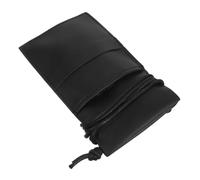 Veemoon Bolsa de Cintura para Peluquería Profesional y Ligera Organizador Multifuncional para Tijeras Peines y Clips para Salones y Personal Negro