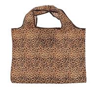 Veemoon Bolsa de Compras Grande de Leopardo Tela Oxford 210d, Plegable y Resistente, Bolso de Hombro para Mujer Adecuado para Compras y Playa