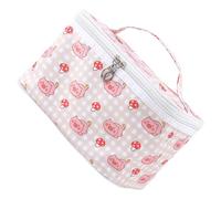 Veemoon Bolsa de Cosméticos Portátil de Gran Capacidad Neceser para Mujer Organizador de Maquillaje Neceser de Viaje para Uso Diario