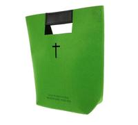 Veemoon Bolsa de Fieltro Estuche Único para Biblia Gran Capacidad y Diseño Cruzado para Transportar la Biblia en Viajes Iglesia