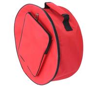 Veemoon Bolsa De Transporte Para Tambor Snare Funda Práctica y Resistente Para Instrumentos De Percusión Ligera y Duradera Diseño De Rojo