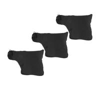 Veemoon Bolsa para Polvo para Ingletadora Modelo 255, 3 Piezas, Recolector de Polvo Resistente con Cierre Cremallera, Compatible con Máquinas de Corte para Carpintería y Taller