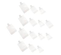 Veemoon Bolsas de Loción Rellenables 15 Unidades Tamaños Variados 30ml 50ml 100ml Boquilla de Succión Portátil para Viaje y Cuidado Personal sin Fugas