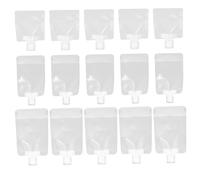 Veemoon Bolsas Rellenables para Loción y Champú 24 Unidades Tamaños 30ml, 50ml y 100ml Tapa para Viaje Cuidado Personal Cosméticos Portátil